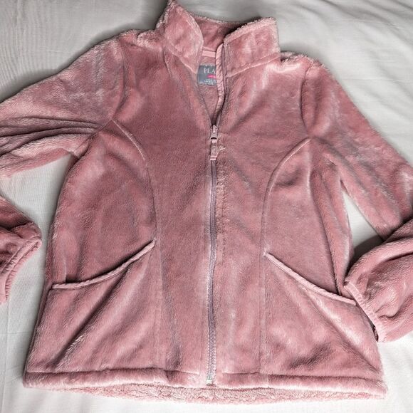 Children's Place Pink Faux Fur Jacket - Picture 4 of 8